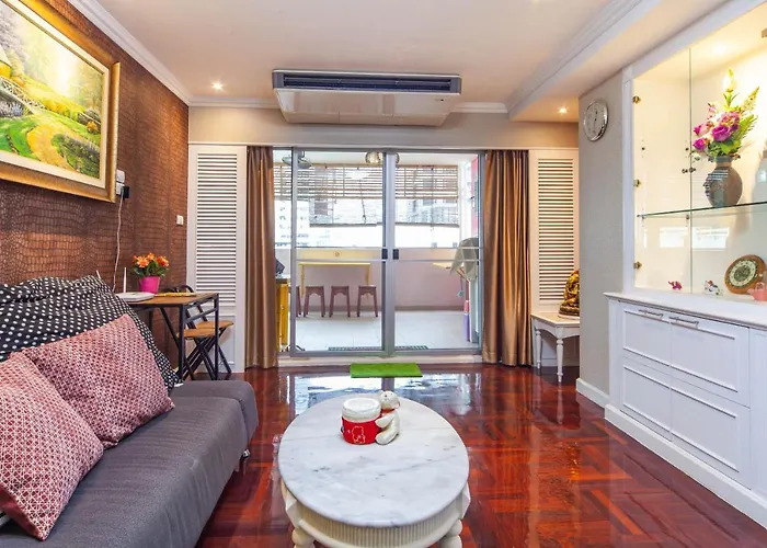 Clean Comfy Cozy Easy To Go Siam Paragon And Chatuchak Market Apartment *
